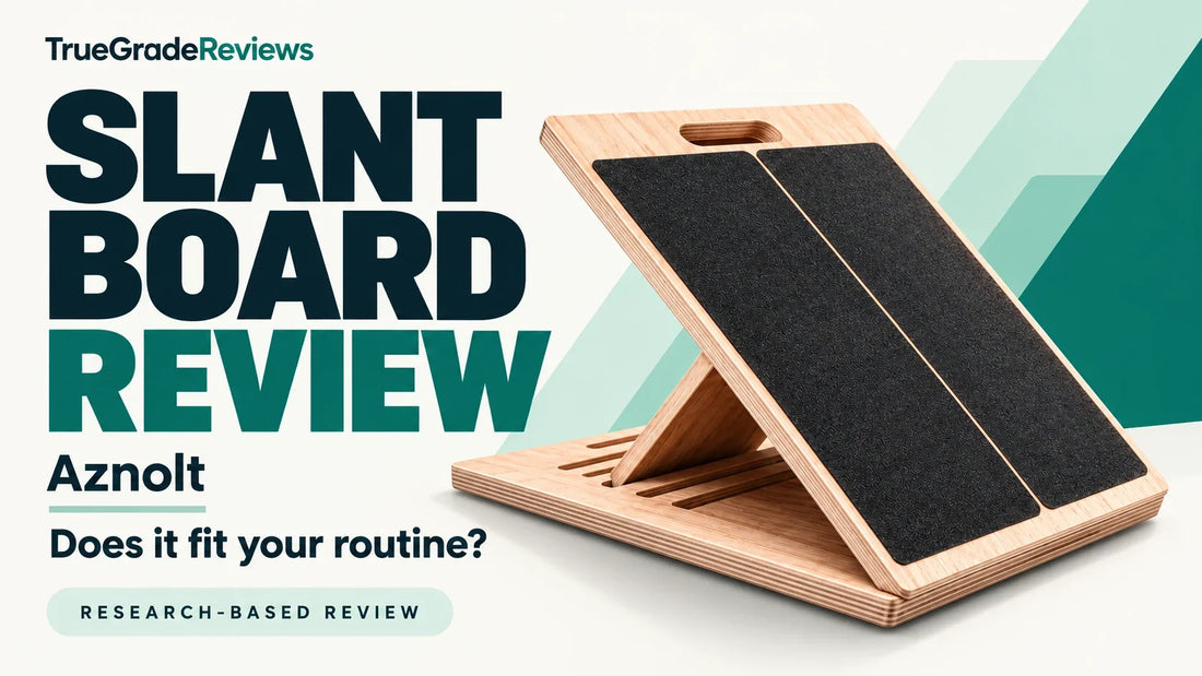 Aznolt Wooden Slant Board Review — TrueGradeReviews AI-assisted editorial thumbnail based on product imagery