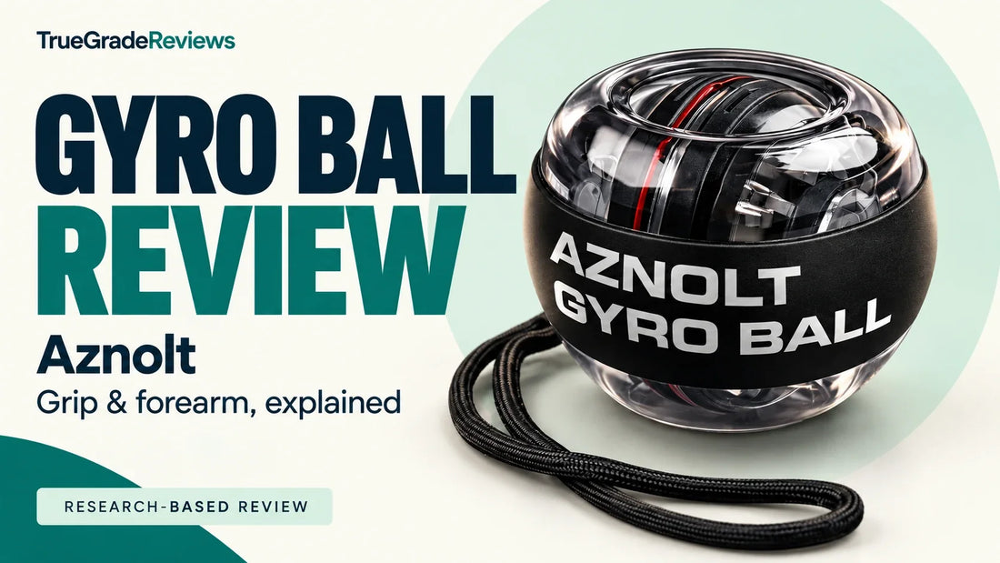 Aznolt Auto-Start Gyro Wrist Trainer Review — TrueGradeReviews AI-assisted editorial thumbnail based on product imagery