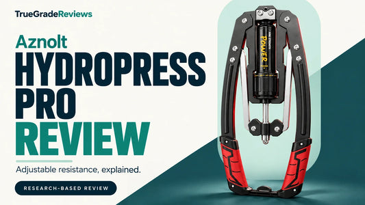 Aznolt HydroPress Pro Review — TrueGradeReviews AI-assisted editorial thumbnail based on product imagery