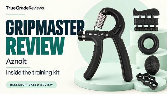 GripMaster Finger & Forearm Kit Review — TrueGradeReviews AI-assisted editorial thumbnail based on product imagery